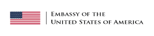 Logo Ambasada Stanów Zjednoczonych Ameryki wersja EN