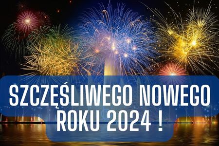 szcześliwego nowego roku 2024 