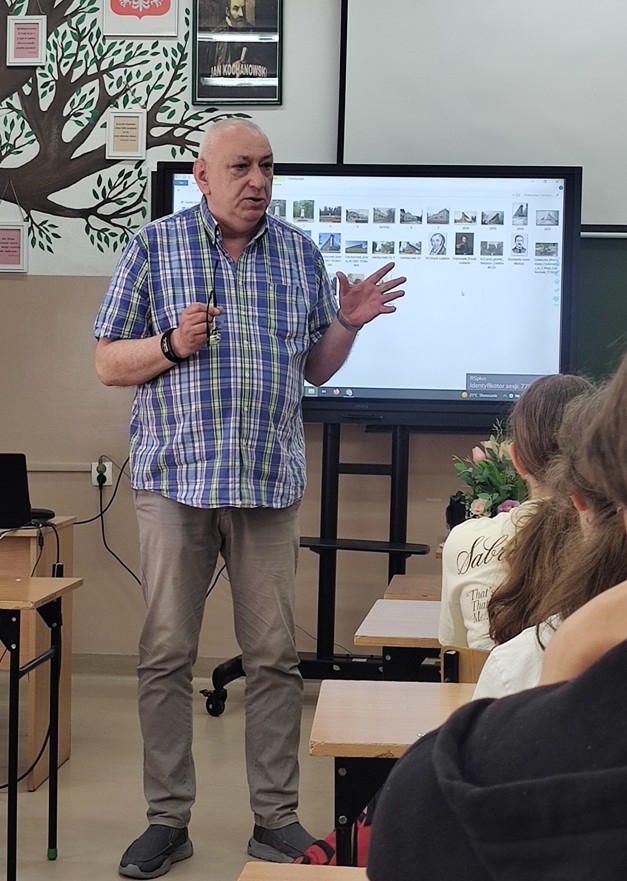 Na zdjęciu dr hab. Krzysztof Ćwikliński, prof. uczelni 