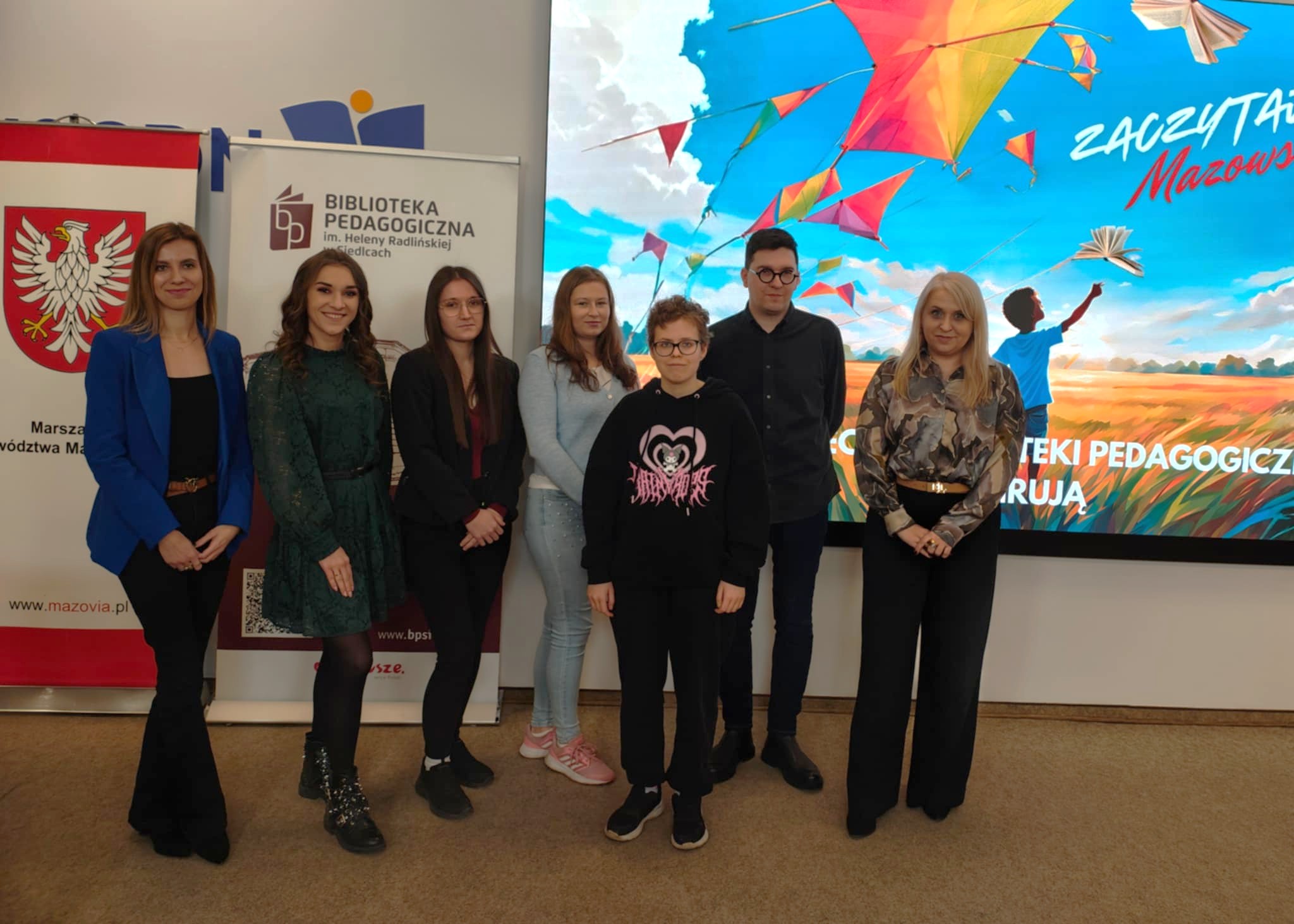 Uczestnicy konferencji Zaczytane Mazowsze