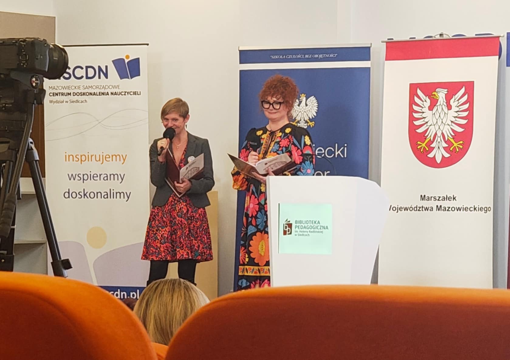 Uczestnicy konferencji Zaczytane Mazowsze 